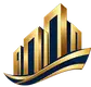 Золотой знак ВЦОС — архитектурный силуэт